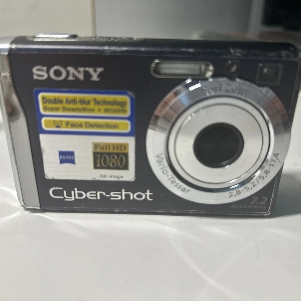 Sony Cyber-shot DSC-S730 7.2MP Digital Camera - Silver - Parts Only M71